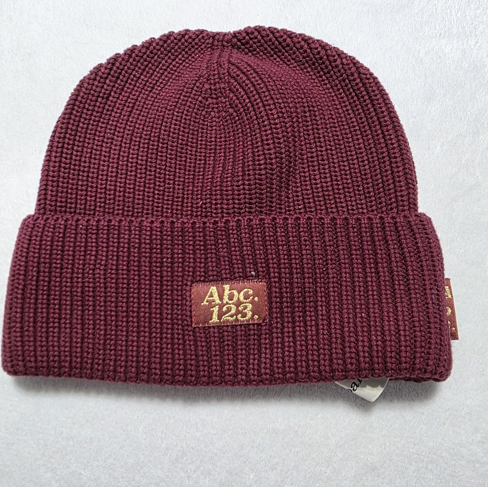 NWOT Unisex Advisory Board Crystals 123 Beanie Pyrope